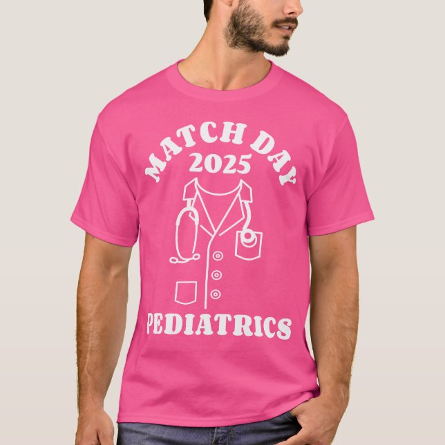 Match Day 2025 Future Doctor Physician Residency P T-Shirt (Front)
