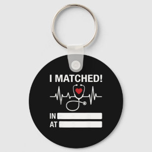 Match Day 2026 Doctor Medical School Residency I M Key Ring