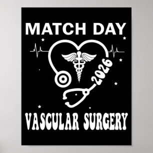 Match Day 2026 Vascular Surgery Residency Future Poster