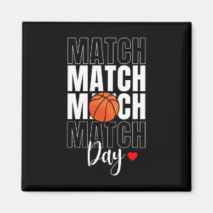 Match Day Basketball Active Magnet