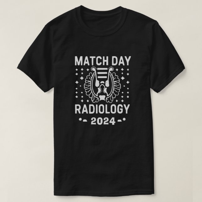 Match Day Radiology 2024 T-Shirt (Design Front)