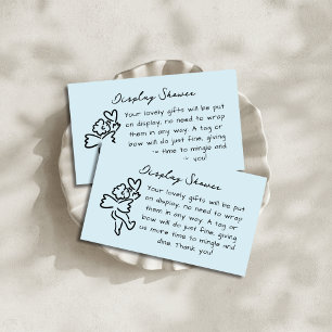 Match Made In Heaven Display Bridal Shower  Enclosure Card