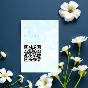 Match Made In Heaven Wedding Details Enclosure Card