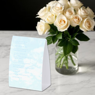 Match Made In Heaven Wedding Menu