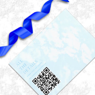 Match Made In Heaven Wedding Registry Details Enclosure Card