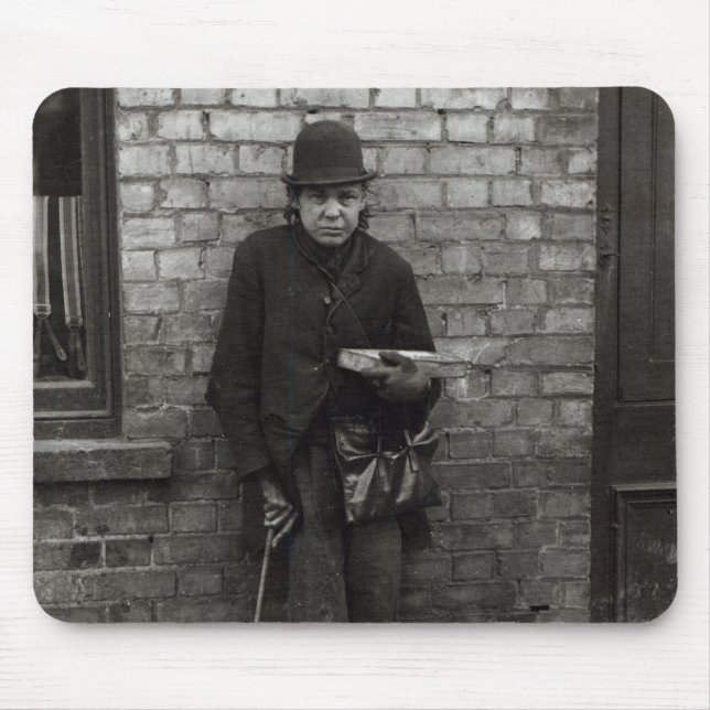 Match-Seller. c.1900 Mouse Mat (Front)