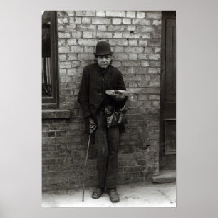 Match-Seller. c.1900 Poster