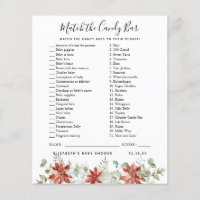 Match the Candy Bar | Baby Shower Game