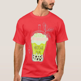 matcha bubble tea 4 T-Shirt
