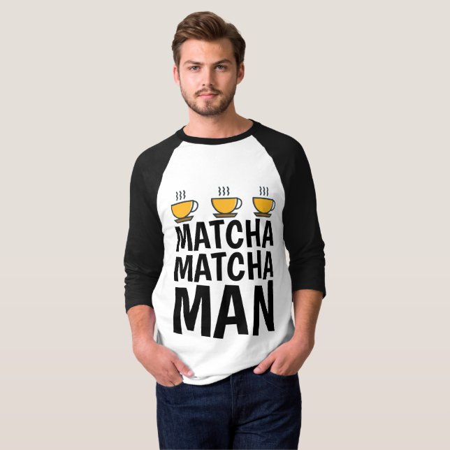 MATCHA Greeen Tea Men's T-shirts (Front Full)