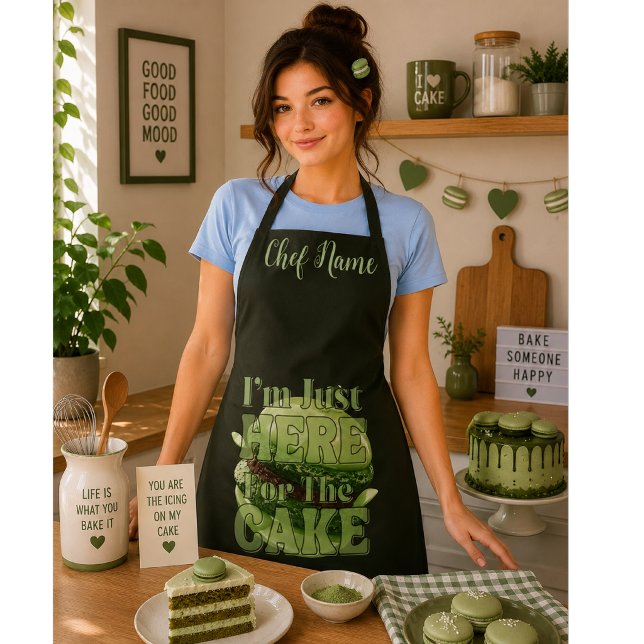 Matcha Green Tea Apron (Creator Uploaded)