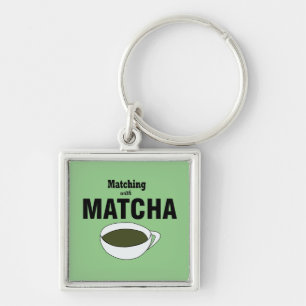 Matcha Green Tea Key Ring