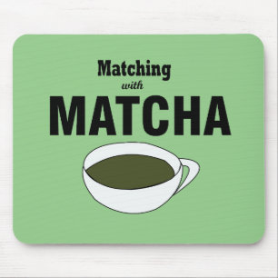 Matcha Green Tea Mouse Mat