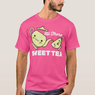 Matcha Hi There Sweet Tea Caffeine T-Shirt