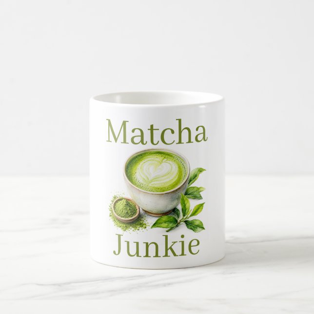 Matcha Junkie Coffee Mug (Center)