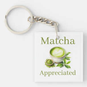 Matcha Keychain