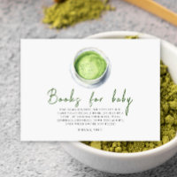 Matcha Latte Baby Shower Books for baby