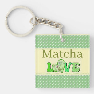 Matcha Love Keychain