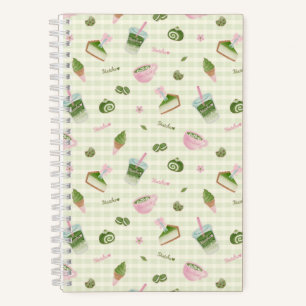 Matcha Lover Green Notebook