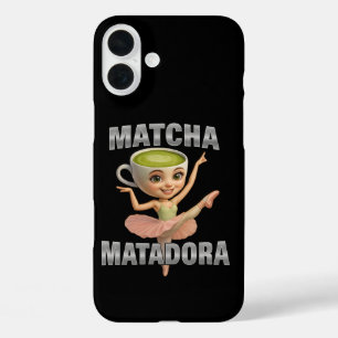 Matcha Matadora  Grace Meets Green Energy iPhone 16 Plus Case
