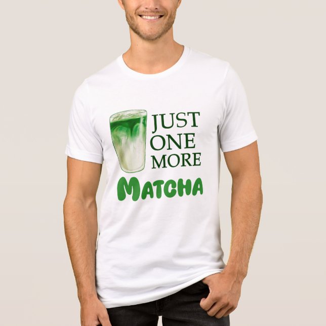 Matcha Mood – Sip, Chill, Repeat Tri-Blend Shirt (Front)