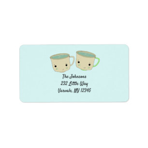 Matcha Tea New Address Label