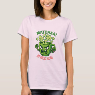 Matchaa Attack Mode – Hyper Kawaii Japanese Tea T-Shirt