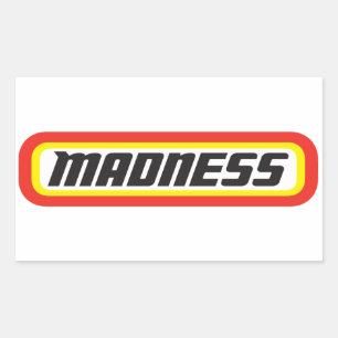 Matchbox? Madness! Rectangular Sticker