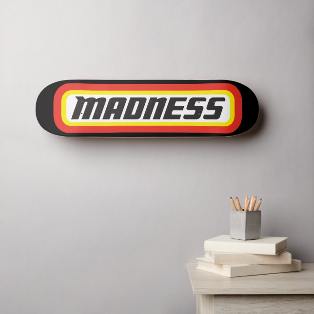 Matchbox? Madness! Skateboard (Wall Art (Horz))