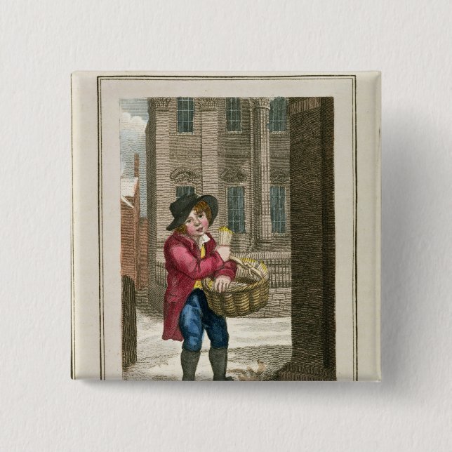 Matches, Mansion House 15 Cm Square Badge (Front)