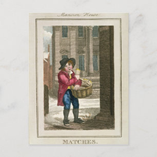 Matches, Mansion House Postcard