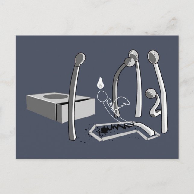 Matches Postcard (Front)