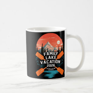 Matching 2026 Camping Hiking Cabin Family Lake Coffee Mug