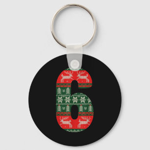 Matching 67 Christmas Ugly Sweater Meme Number 6 Key Ring