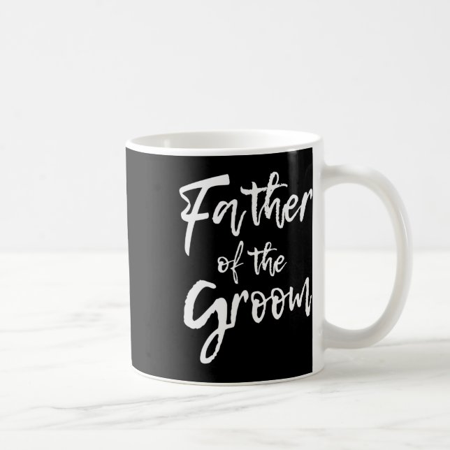 Matching Bridal Party For Family Father Of The Gro Coffee Mug (Right)