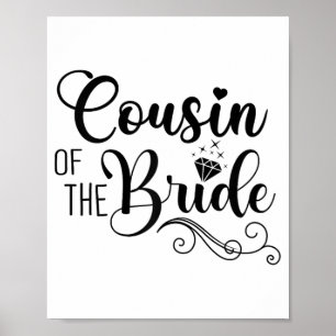 Matching Bridal Shower Party Design Cousin Of The Poster