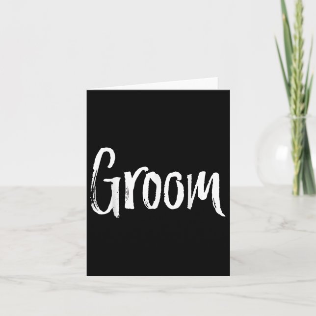 Matching Bride And Groom Couples Wedding  Card (Front)