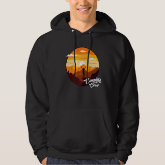 Matching Camping Crew Family Group Camper Road Tri Hoodie