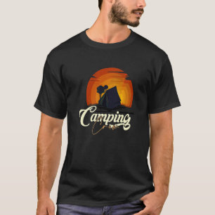 Matching Camping Crew Family Group Camper Road Tri T-Shirt