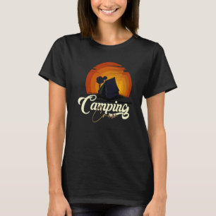 Matching Camping Crew Family Group Camper Road Tri T-Shirt