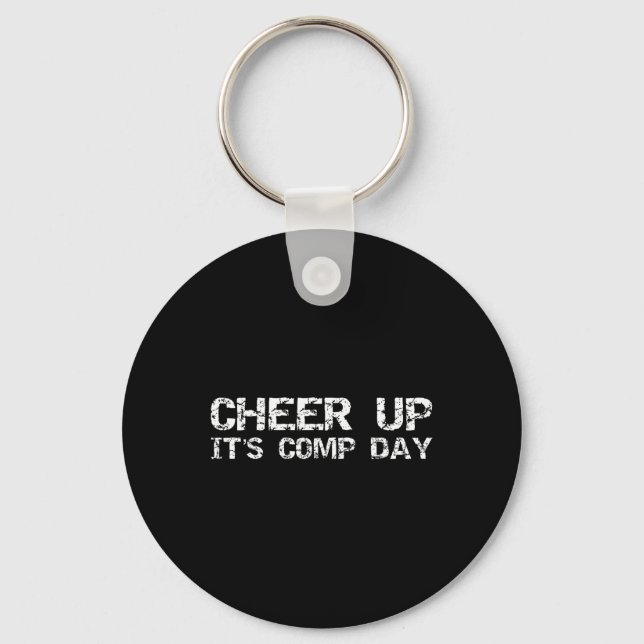 Matching Cheerleading Competition Cheer Up It's Co Key Ring (Front)