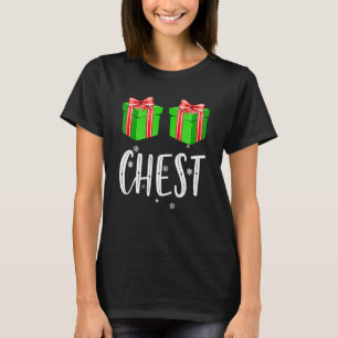 Matching Chestnuts Christmas Xmas Holiday Chest Nu T-Shirt