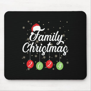Matching Christmas Santa and Gifts Family Christma Mouse Mat