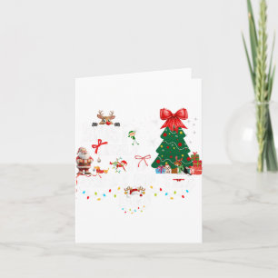 Matching Christmas Shirts For The Whole Family Dog Card