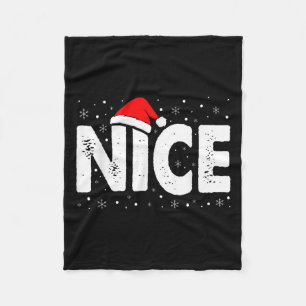 Matching Co. Naughty Or Nice Christmas - Uni-adult Fleece Blanket