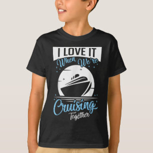 Matching Couple Cruising Vacation Cruise Ship Gift T-Shirt