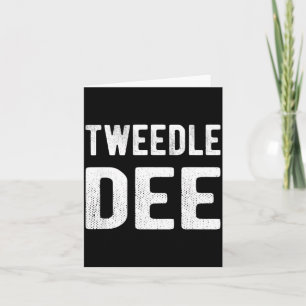Matching Couple Halloween Costume Card