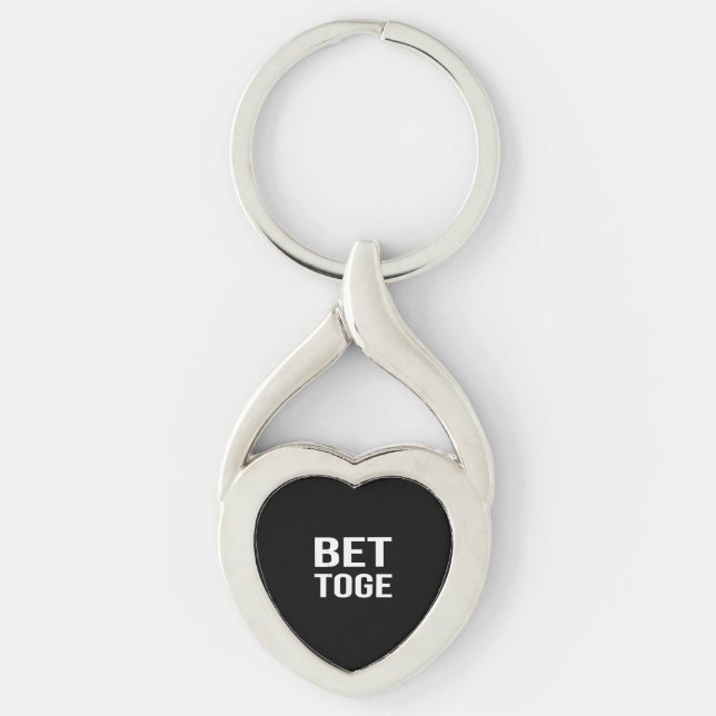 Matching Couples Better Together First Part Clean  Key Ring (Front)