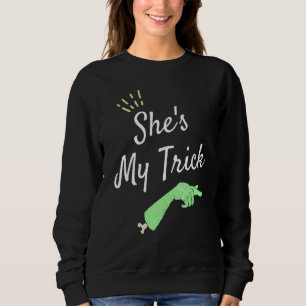 Matching Couples Halloween Costume for men women Sweatshirt