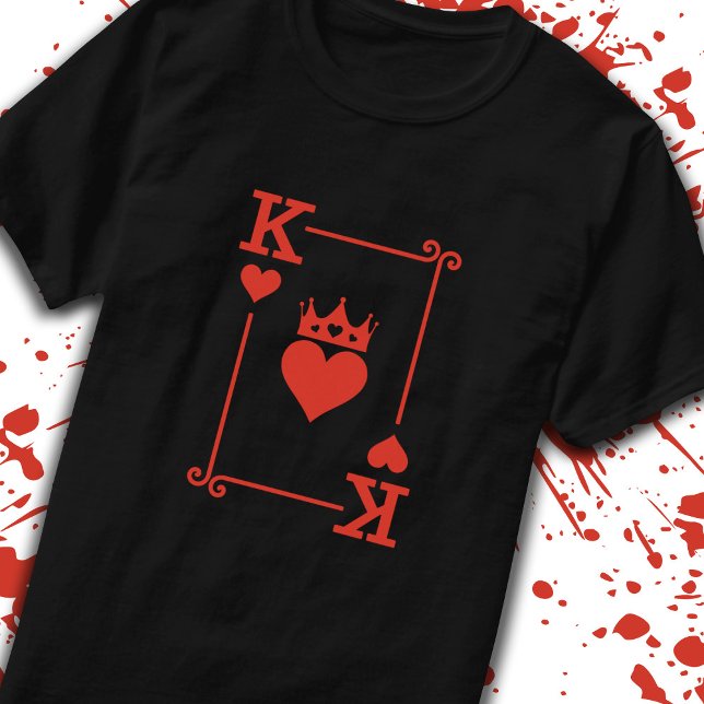 Matching Couples Halloween Costume King of Hearts T-Shirt (Creator Uploaded)